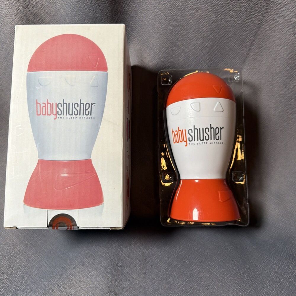 Baby Shusher Portable Sound Machine - Mom-Like 'Shh!' Sound For Sleeping Baby-L